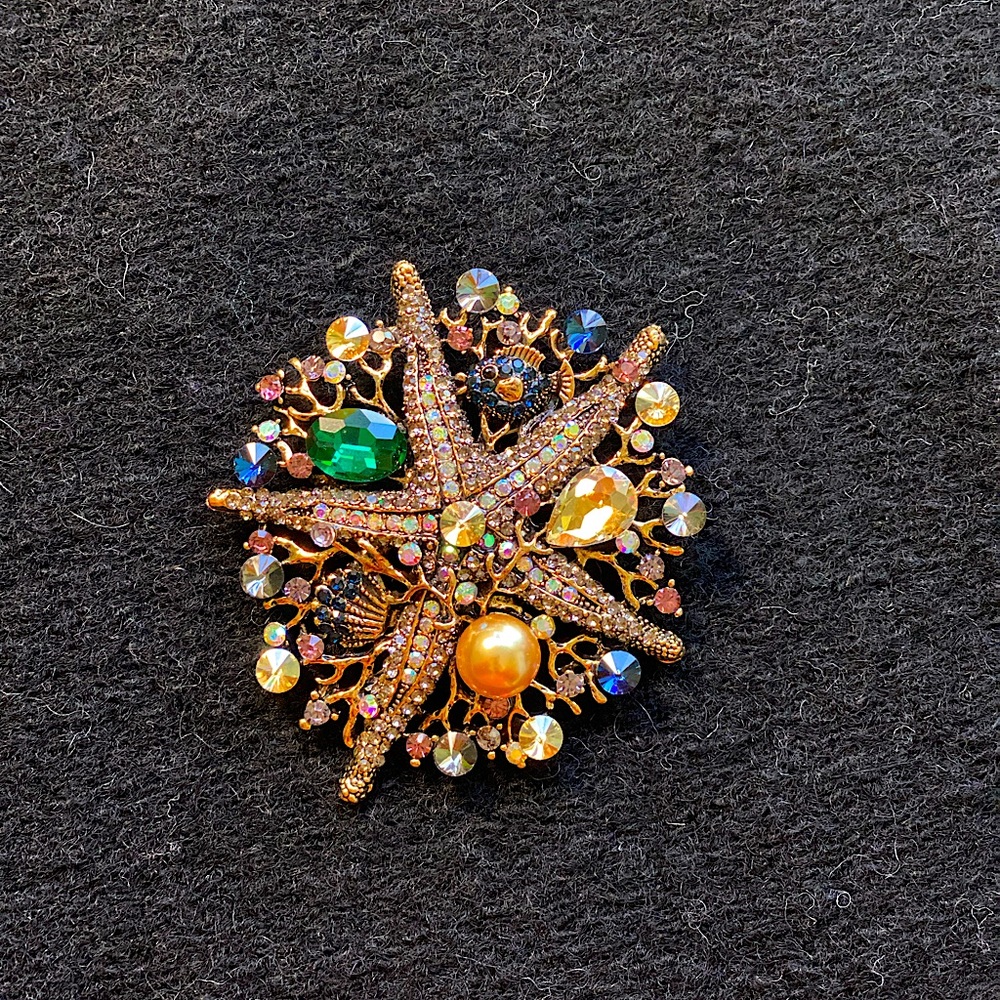 Starfish brooch/pendant